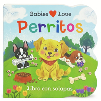 Babies Love Puppies (Spanish Edition) 1646384822 Book Cover