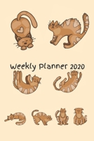 Weekly Planner 2020: Weekly Planner 2020 - 2021 January through December Gift for Cat Lover Calendar Scheduler and Organizer Cat Lover 2 1706379080 Book Cover