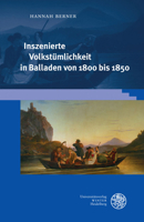 Inszenierte Volkst?mlichkeit in Balladen Von 1800 Bis 1850 3825347338 Book Cover