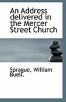 An Address Delivered 1113252901 Book Cover