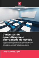 Conceitos de aprendizagem e abordagens de estudo 6209100937 Book Cover