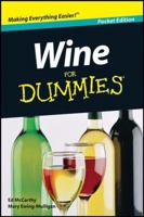 Wine for Dummies Pocket Edition 0470414278 Book Cover