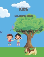 kids coloring book: cute coloring book for childring B0BMSP2LC6 Book Cover