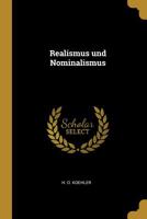 Realismus Und Nominalismus 1010848208 Book Cover