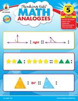 Thinking Kids’™ Math Analogies, Grade 5 1936024217 Book Cover