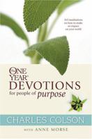 The One Year Devotions for People of Purpose (One Year Book) 1414312989 Book Cover