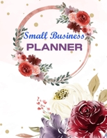 Small Business Planner: Business Goal Organizer Supply and Product Inventory Log Monthly Sales Order Tracking And Budget Planner For Direct Sa B08ZBM31JQ Book Cover