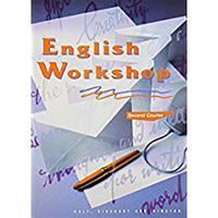 Holt, Rinehart and Winston English Workshop Second Course Grade 8 0030971756 Book Cover