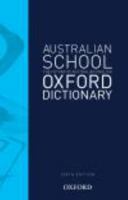 Australian School Dictionary 6e 0190308672 Book Cover