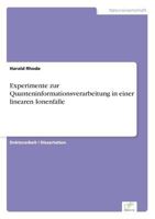 Experimente Zur Quanteninformationsverarbeitung in Einer Linearen Ionenfalle 3838660188 Book Cover