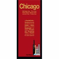 Red Maps CHICAGO Street Map and City Guide 1892238853 Book Cover