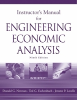 InstructorÕs Manual for Engineering Economic Analysis 0195174240 Book Cover