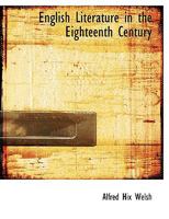 English Literature in the Eighteenth Century 1018220631 Book Cover