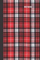 winter plaid notes: small lined Buffalo Plaid Notebook / Travel Journal to write in (6'' x 9'') 120 pages 1712731882 Book Cover