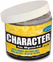 Character in Sports In a Jar ®: Quotes, Prompts, and Stories About Being Your Best--On and Off the Field 1575424894 Book Cover