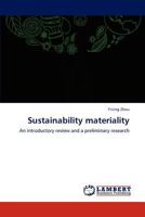 Sustainability materiality: An introductory review and a preliminary research 3846528595 Book Cover