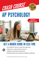 AP Psychology Crash Course, 3rd. Ed., Book + Online 0738612715 Book Cover