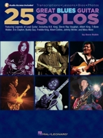 25 Great Blues Guitar Solos: Transcriptions * Lessons * Bios * Photos 1423409132 Book Cover
