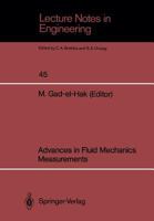Advances in Fluid Mechanics Measurements 3540511369 Book Cover
