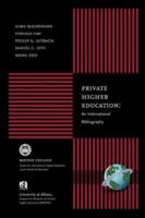 Private Higher Education: An International Bibliography (Hc) 1593112068 Book Cover