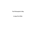 The Philosopher's Way: Thinking Critically About Profound Ideas [RENTAL EDITION]