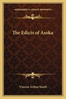 The Edicts of Asoka 1162978600 Book Cover