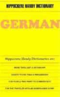 German Handy Dictionary 0781800145 Book Cover