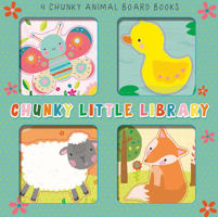 Chunky Little Library: 4 Chunky Animal Board Books 1438050658 Book Cover
