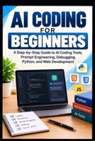 AI Coding for Beginners: A Step-by-Step Guide to AI Coding Tools, Prompt Engineering, Debugging, Python, and Web Development B0HM7VZBW3 Book Cover