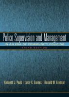 Police Supervision and Management (3rd Edition) 0135154669 Book Cover