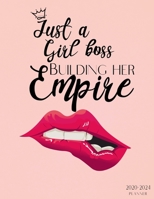 Just a girl boss building her empire 2020-2024 Planner: 5 years worth organisation, 60 months, mind maps for every 6 months, contacts and birth day ... to remind you to stay right on the path! 1657288773 Book Cover