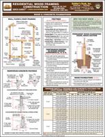 Residential Wood Framing Construction Quick-Card based on 2018 IRC 1622701895 Book Cover