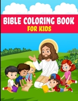 Bible Coloring Book: Christmas book for kids ages 6-10 B09L4SSZV7 Book Cover