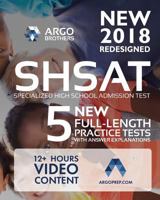 New York City New Shsat Test Prep 2018, Specialized High School Admissions Test (Argo Brothers) 1946755028 Book Cover