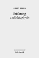 Erfahrung Und Metaphysik: Lekturen Aus Theologie, Philosophie Und Literatur 3161566114 Book Cover
