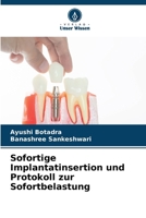 Sofortige Implantatinsertion und Protokoll zur Sofortbelastung (German Edition) 6208533325 Book Cover