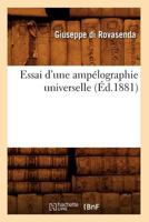 Essai D'Une Ampa(c)Lographie Universelle, (A0/00d.1881) 2012542816 Book Cover