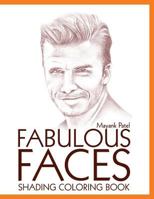 Fabulous Faces, Shading & Coloring Book 1533127239 Book Cover