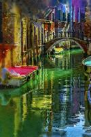 Venice in Vibrant Colors Journal: 150 Page Lined Notebook/Diary 1082223719 Book Cover