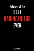 Kalender f�r Bauingenieure / Bauingenieur / Bauingenieurin: Immerw�hrender Kalender / 365 Tage Tagebuch / Journal [3 Tage pro Seite] f�r Notizen, Planung / Planungen / Planer, Erinnerungen, Spr�che 170636203X Book Cover