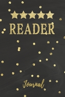 Reader Journal: Five Star Reader Notebook Book Review and Reading Logs Diary Gift 1691078778 Book Cover