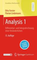 Analysis 1: Differential- Und Integralrechnung Einer Veränderlichen 365840129X Book Cover