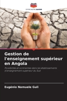 Gestion de l'enseignement supérieur en Angola (French Edition) 6207719166 Book Cover