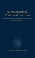 Multidimensional Continued Fractions 0198506864 Book Cover