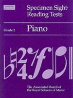 Specimen Sight-reading Tests: Piano: Grade 2 1854727672 Book Cover