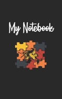 My Notebook: Goat  Retro And Vintage Style 100 Pages And Lined 1710755776 Book Cover
