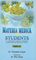 Materia Medica for Students: A Comprehensive Manual of Remedies: Includes Important Question & Hints 8131902331 Book Cover