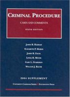 Criminal Procedure 2004 1587787741 Book Cover