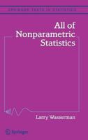 All of Nonparametric Statistics (Springer Texts in Statistics) 1441920447 Book Cover