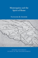 Montesquieu and the Spirit of Rome 1802070249 Book Cover